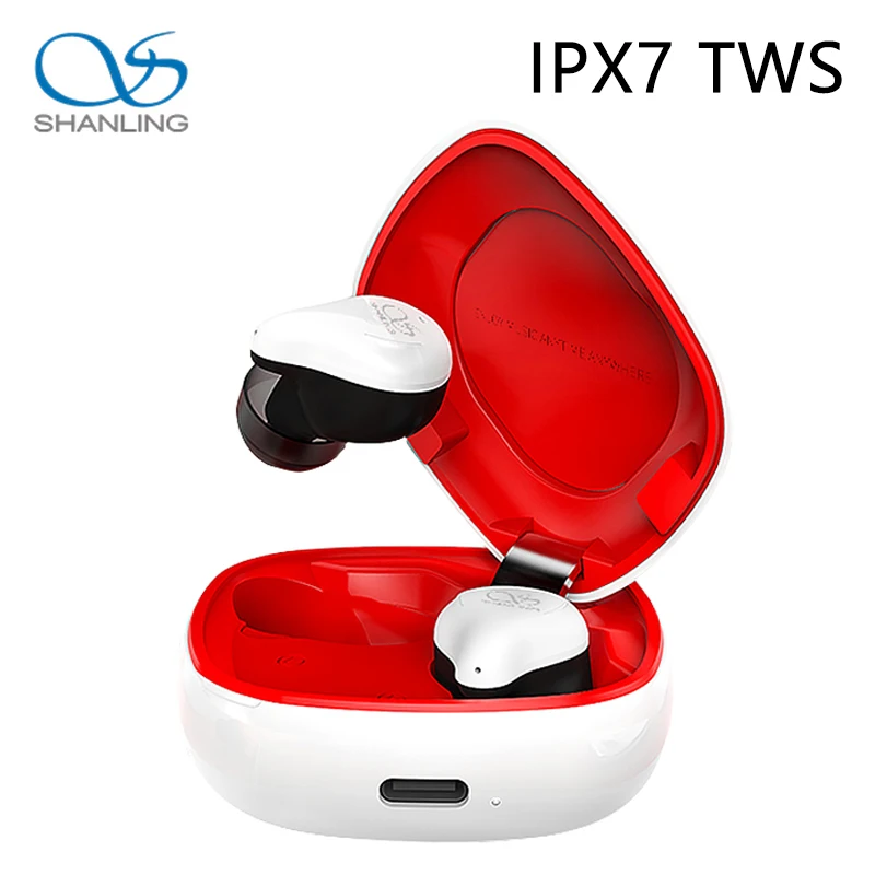 Shanling MTW100 беспроводные наушники TWS Bluetooth 5,0 IPX7 водонепроницаемые беспроводные наушники-вкладыши