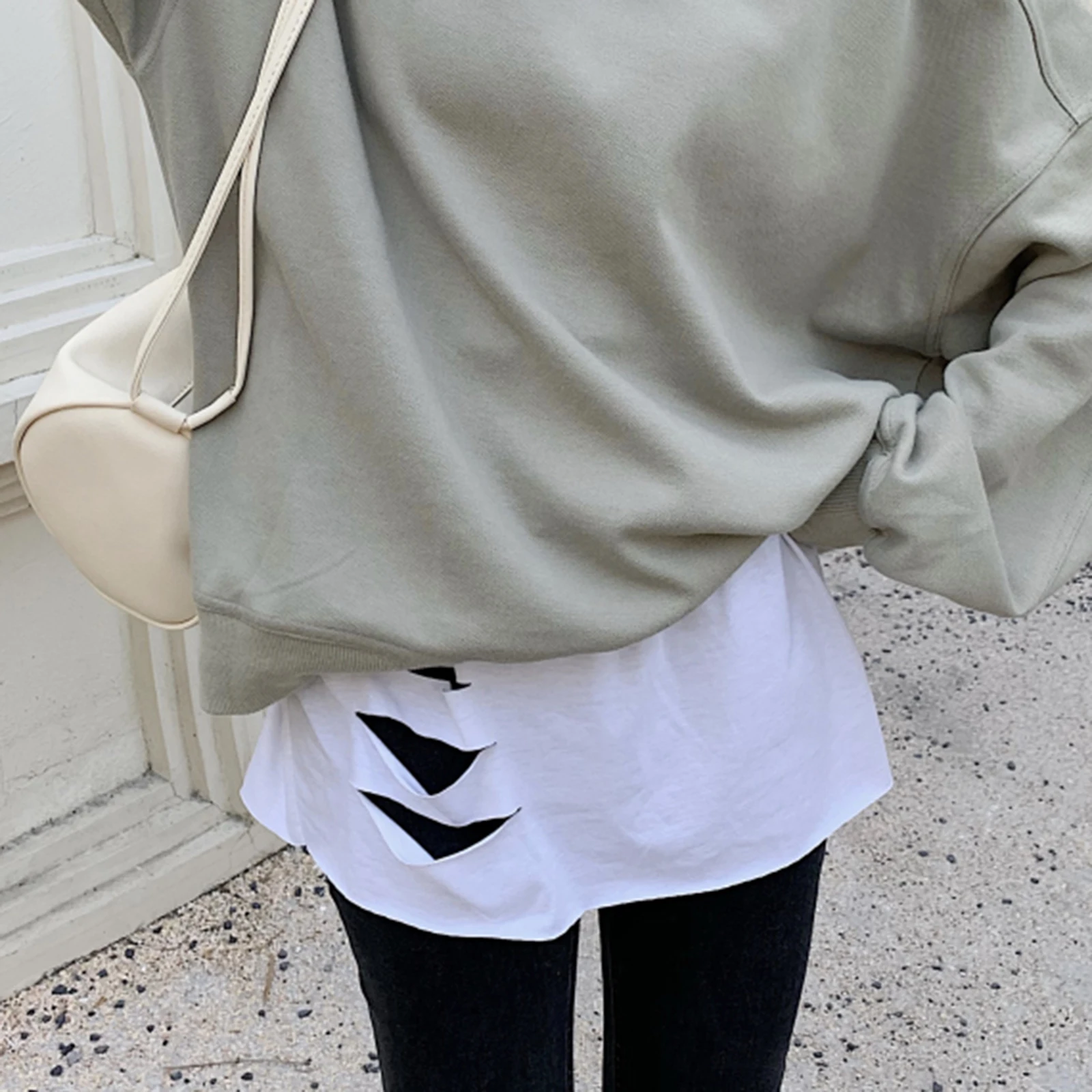 

Mini Skirt Shirt Extenders Adjustable Layering Fake Top Lower Sweep Set NYZ Shop