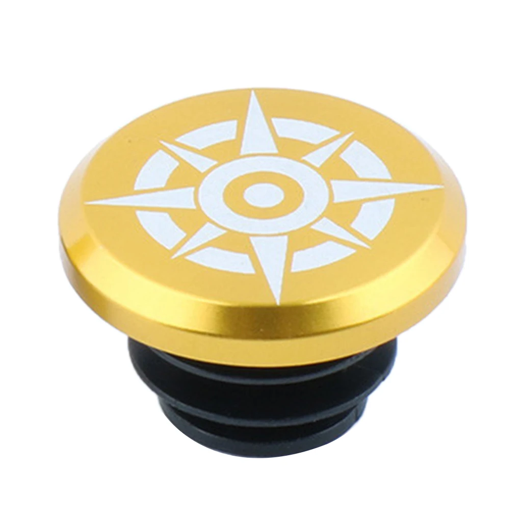 Golden A 18.8mm 1 шт., наконечник для руля велосипеда из сплава, заглушки для велосипеда, наконечник для велосипеда, MTB, горный велосипед, запчасти для велосипеда - Цвет: Golden A 18.8mm