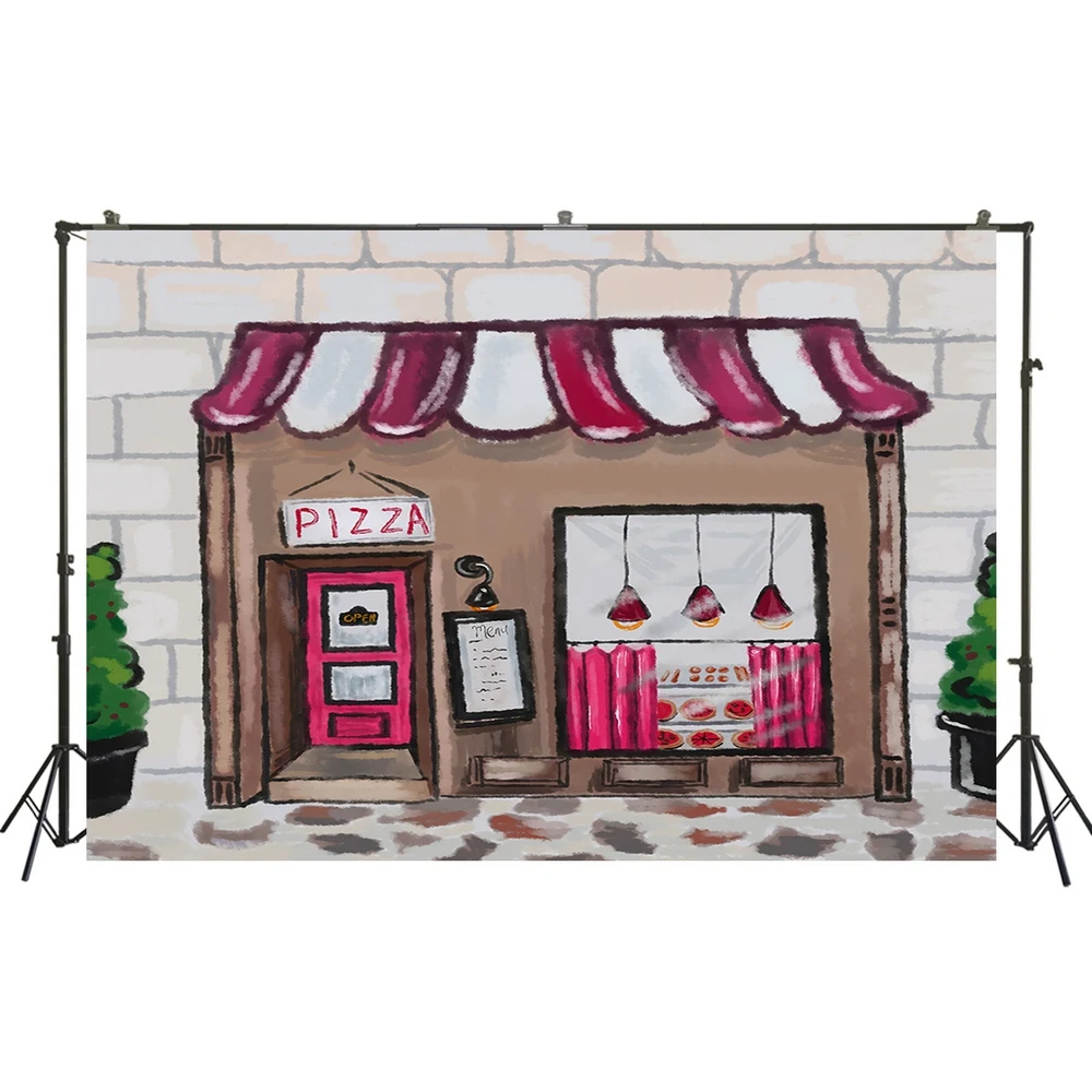 

HUAYI Photography Backdrop Birthday Party Desserts Cake Table Decor Photo Booth Background Shop Store Baby Shower BackdropW-3550