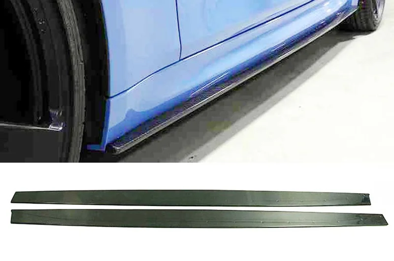 

M-P Style Carbon fiber Side skirts 1Pair Fit For BMW F80 M3 F82 F83 M4