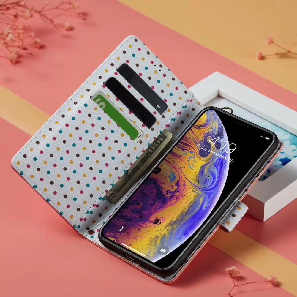 Роскошный чехол-кошелек BuzzLee чехлы для Sony Xperia L3 чехол карамельного цвета Кожаные