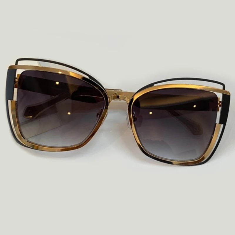 

Женские солнцезащитные очки 2020 роскошные дизайнерские модные солнцезащитные очки кошачий глаз женские мужские UV400