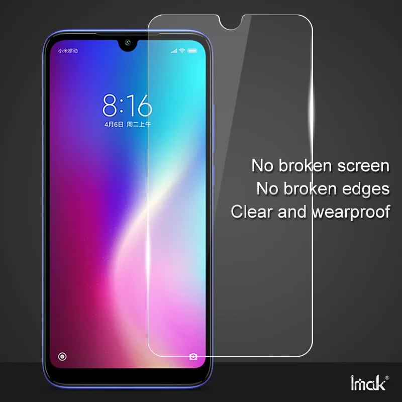 Для Xiaomi Redmi7 Redmi 7 7A A защита для экрана Защитная пленка IMAK Прозрачная мягкая