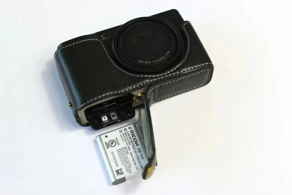 Чехол из натуральной кожи для камеры Ricoh GR III | Электроника