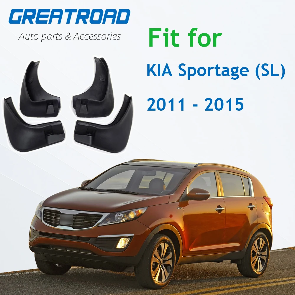 1 комплект автомобильные передние и задние брызговики для KIA Sportage (SL) 2011 2012 2013 2014 2015