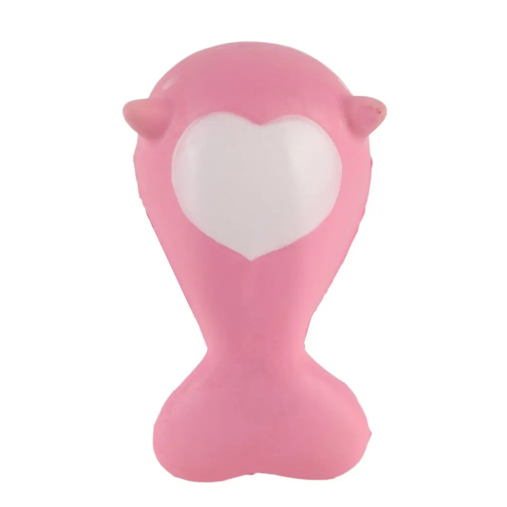 Мягкая игрушка яркий рожок КИТ медленно поднимающийся Радуга сжимает