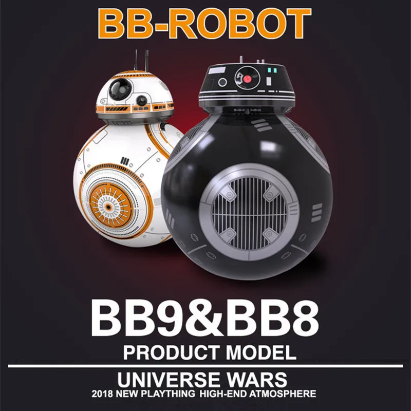 Звезда Sphero BB-8 Wars дистанционного Управление шарик робота BB8 Droid RC BB 8 BB-9E последний джедай расстояние Управление Развивающие игрушки для детей
