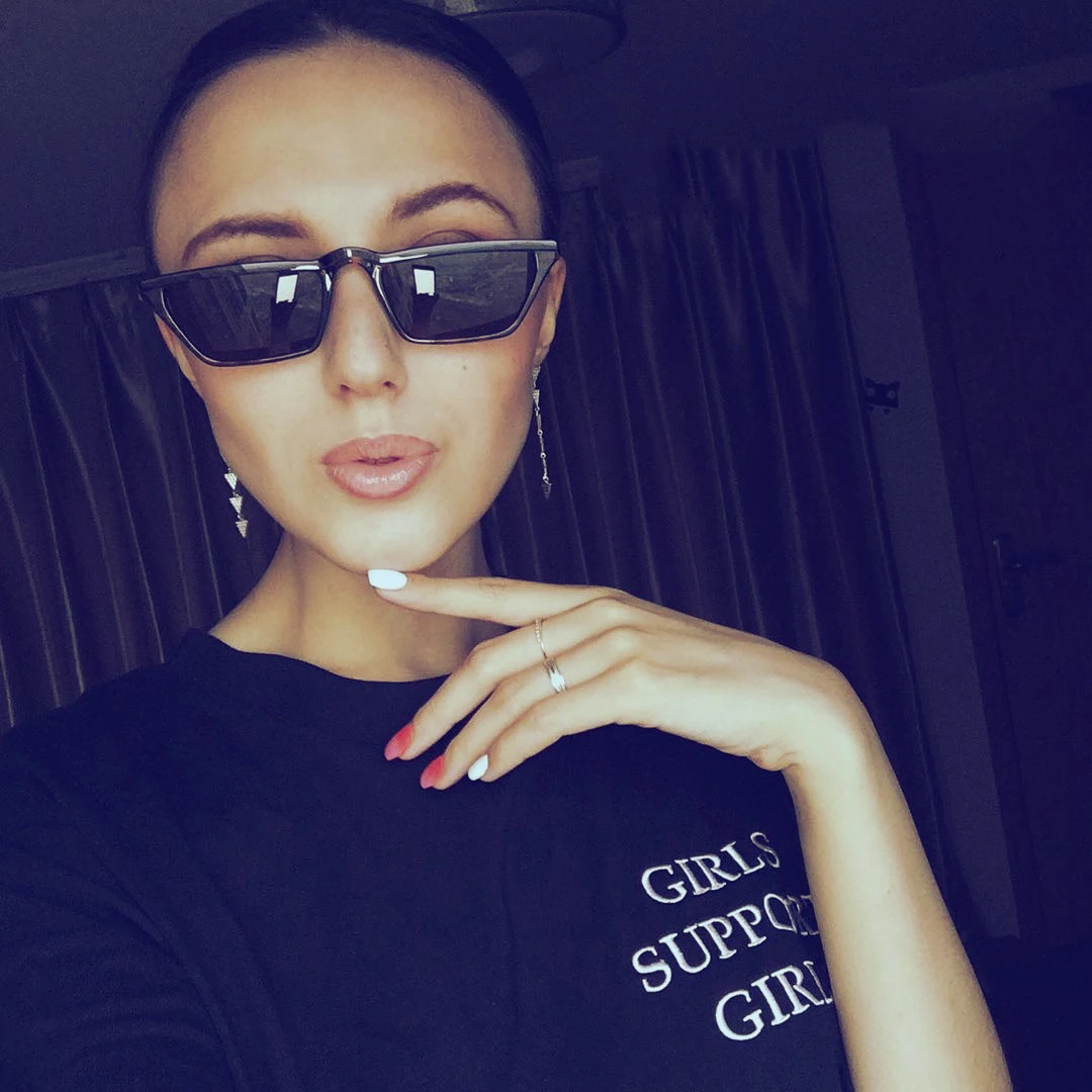 Очки солнцезащитные женские в стиле ретро брендовые дизайнерские солнечные очки