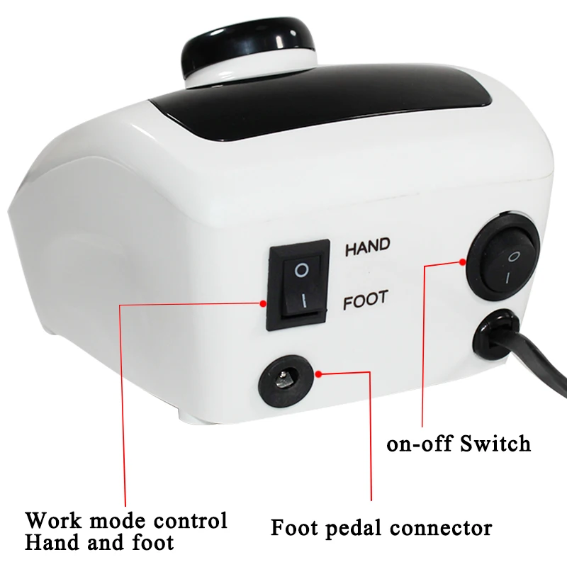 Электрический сверлильный станок для маникюра педикюра ручка сверло ногтей