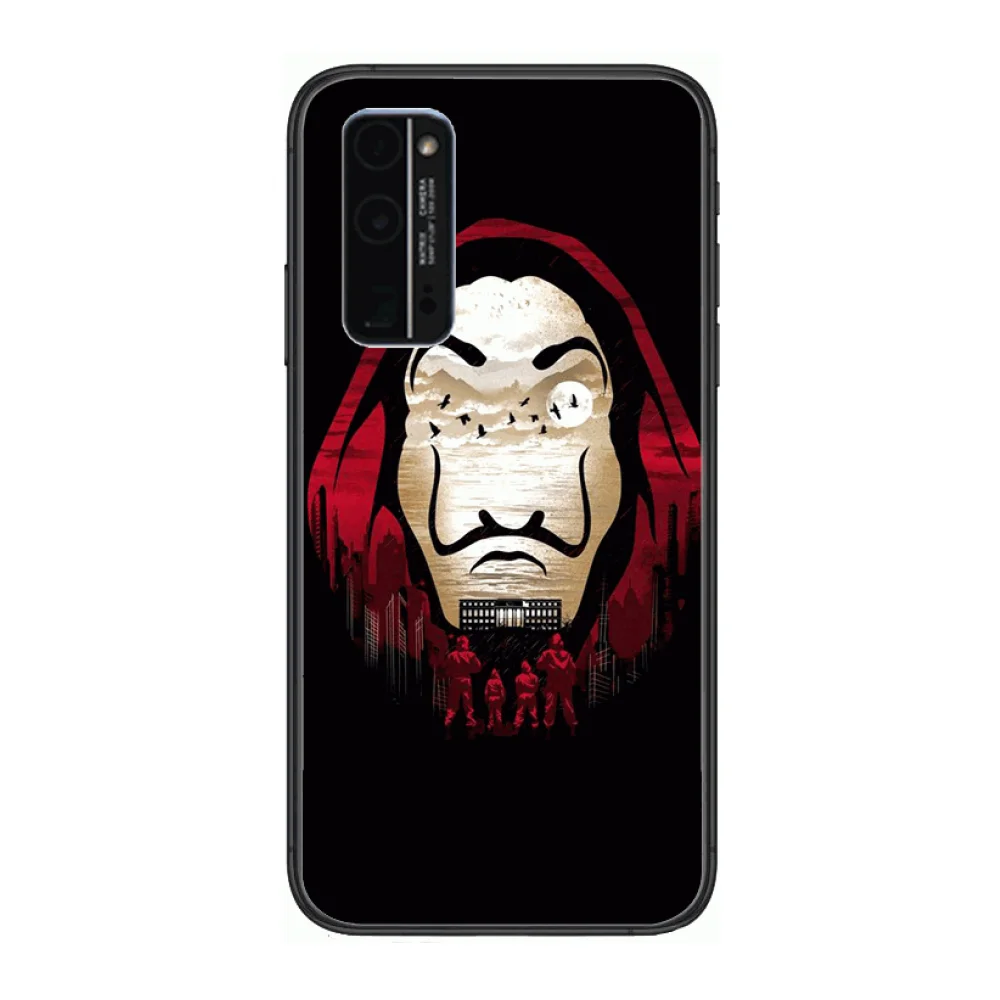 

Mobile phone cell phone,mobile Phone Case Hull For Huawei Honor 8 9 10 20 30 A S Lite Pro 5g i Black Back Soft Cell Cover P