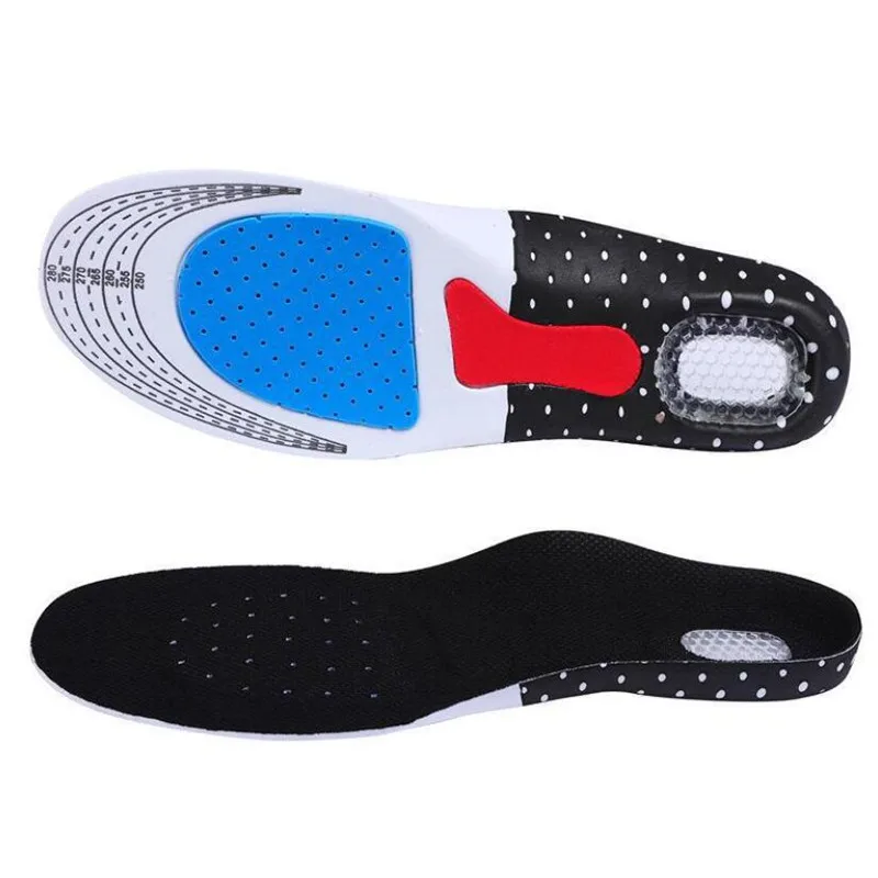 

Cuttable Silicone Shoe Insoles Free Size Men Women Orthotic Arch Support Sport Shoe Pad Soft Running Insert Cushion