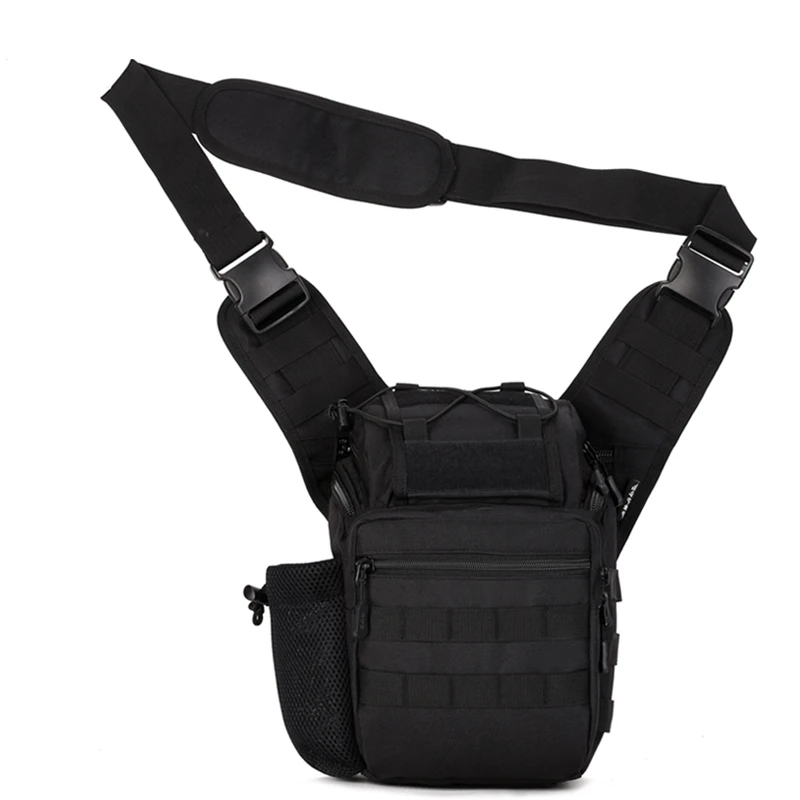 outdoor professional slr camera sport running travel bag single shoulder nylon hunting tactical backpack inclined shoulder bag free global shipping