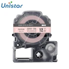 Unistar 12 мм SWM12PH узорные ленты 18 мм для принтера EpsonKing Jim ленты для этикеток LW300 LW400 LC-3WB принтер для этикеток 9 мм