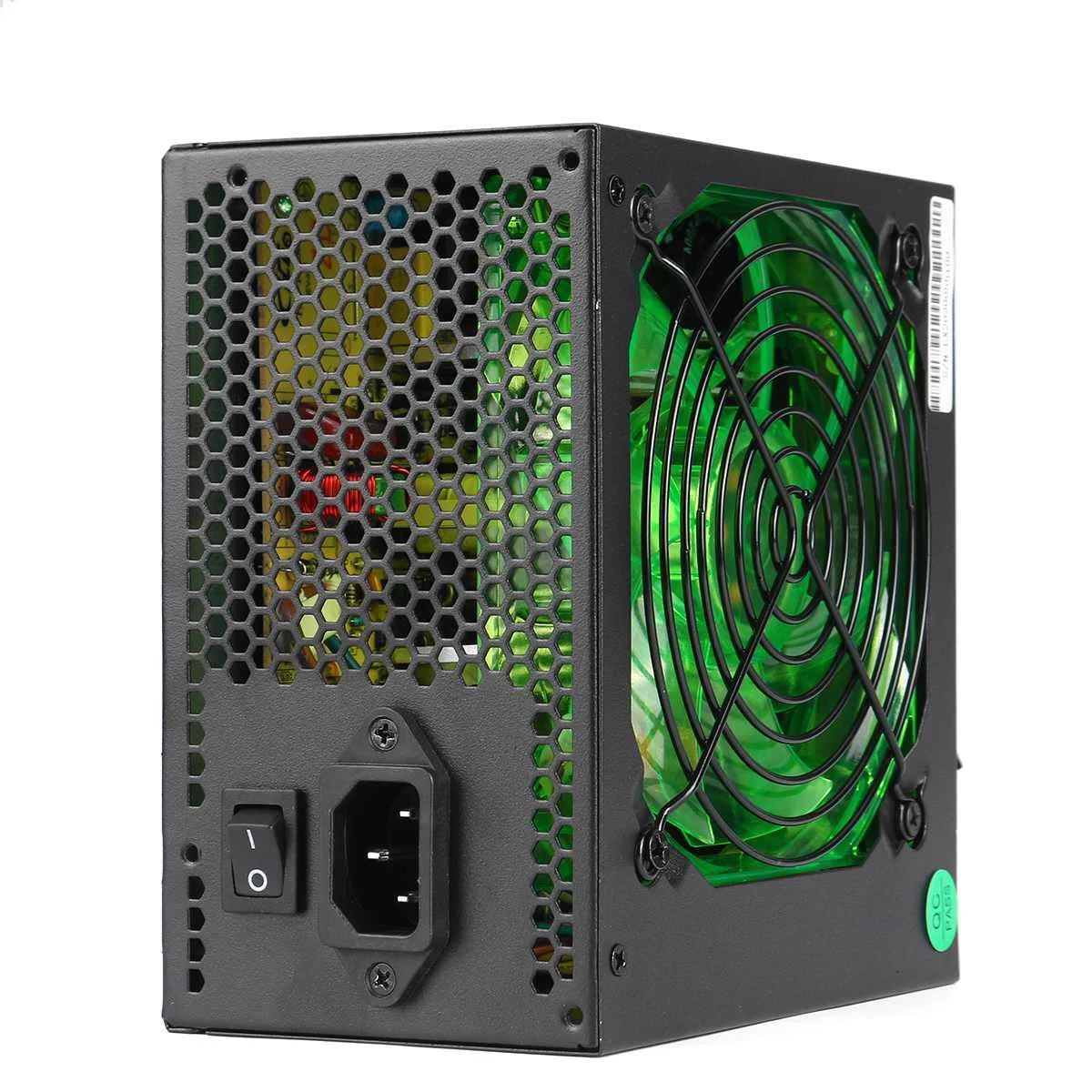 

Max 700W Power Supply PC Silent Green Fan ATX 24pin 12V PC Computer SATA Gaming PC Power Supply For Intel AMD Computer
