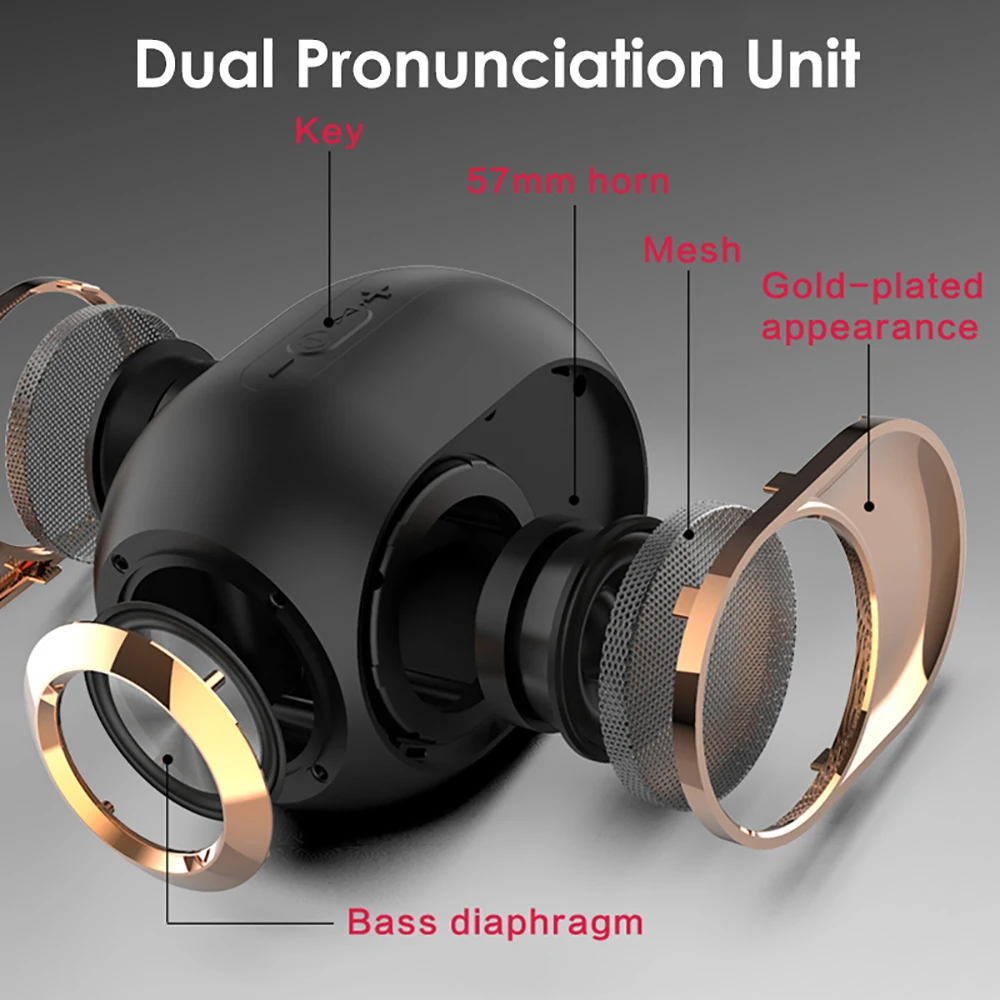 Bluetooth-динамик для душа портативные колонки беспроводная звуковая панель стерео музыка объемный динамик с басами HiFi Звук Поддержка TF карта
