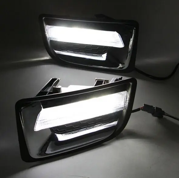 1 комплект светодиодный дневные ходовые огни DRL 12 В противотуманная фара из