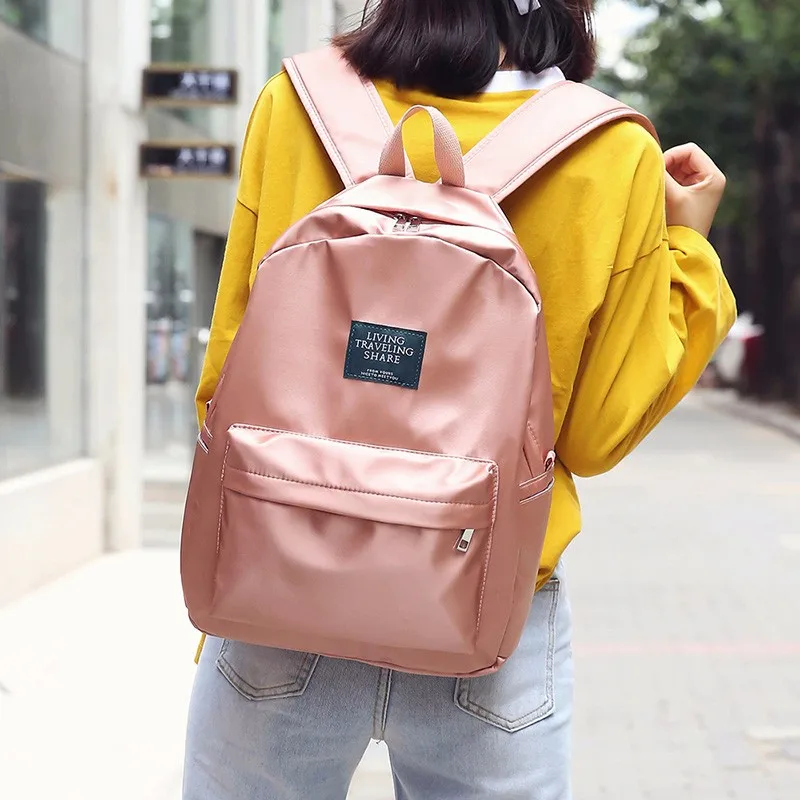 Модный Блестящий женский дорожный рюкзак Высококачественная Водонепроницаемая