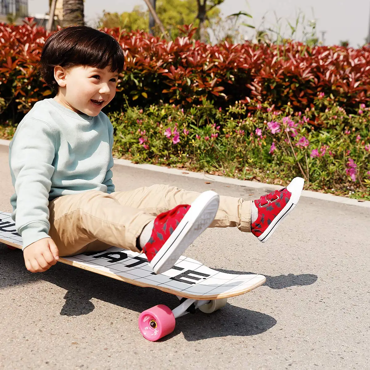 Кроссовки для мальчиков и девочек с двойным крючком петлей | Детская одежда обувь