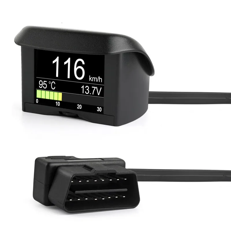 Автомобильный бортовой компьютер Ancel A202 Автомобильный цифровой Obd компьютер дисплей Спидометр расход топлива измеритель температуры