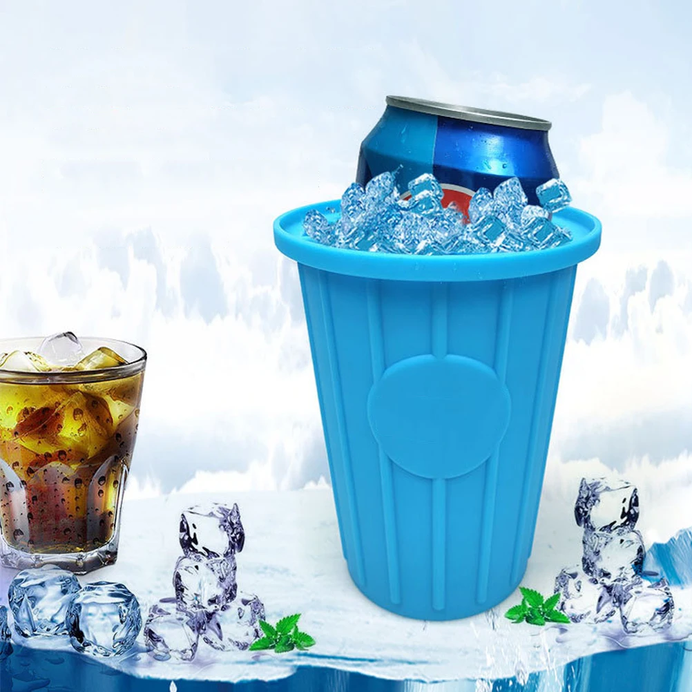 Силиконовое ведро для льда портативное приготовления шампанского виски пива
