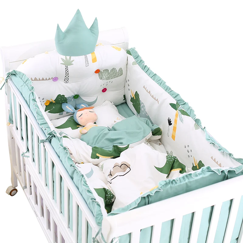 Комплект постельного белья из 7 шт./компл. всесезонное мультяшное дышащее