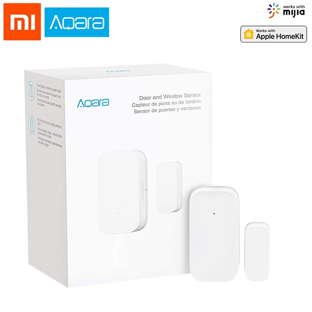 1pcs door sensor Xiaomi Aqara датчик окна двери Zigbee умный дом Комплект умный пульт дистанционного управления Zigbee беспроводное соединение работает с Mijia Aqara концентратор - Цвет: 1pcs door sensor