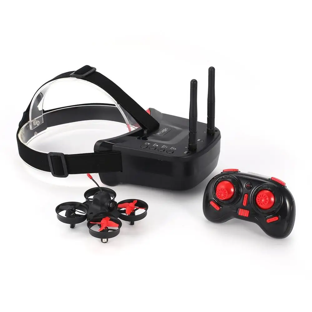 5.8G 40CH FPV Camera Mini RC Racing Drone Quadcopter Aircraft with 3in Headset Auto-searching Goggles Receiver Monitor | Игрушки и хобби