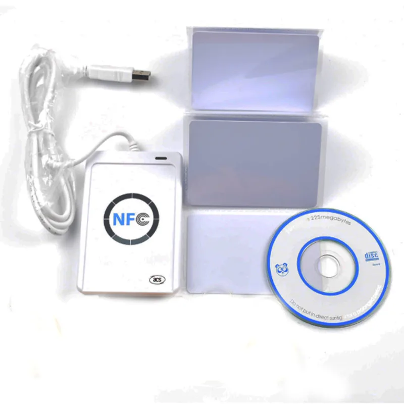 USB ACR122U NFC RFID бесконтактная смарт карта IC/считыватель тегов и записывающее