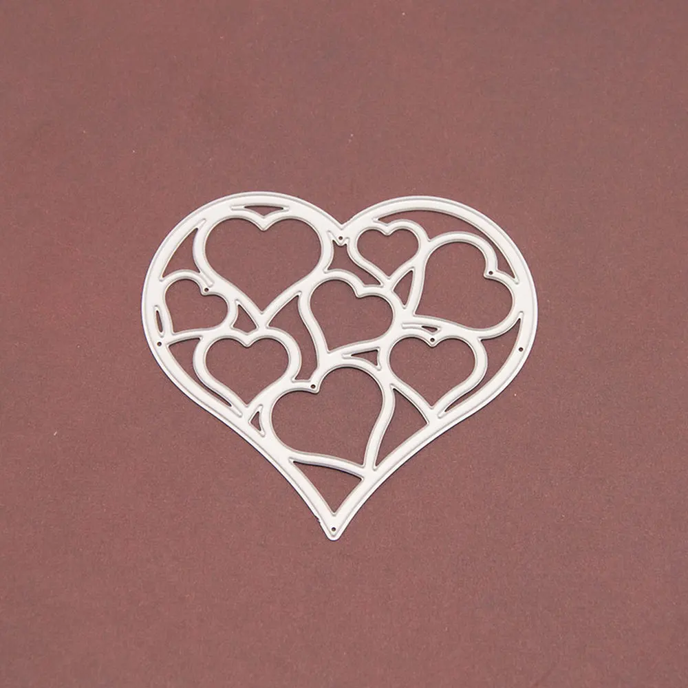 

Heart Edge Frame Metal Cutting Dies Stencils For DIY Scrapbooking Decorative Embossing Hand Craft Die Cutting Template