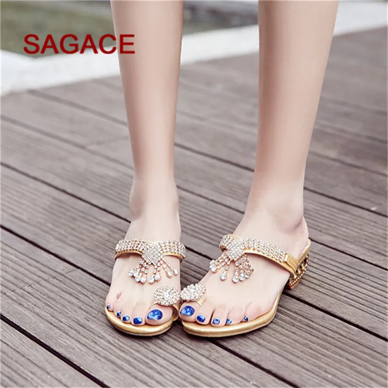 SAGACE/Босоножки женские туфли лодочки с круглым носком босоножки на танкетке со