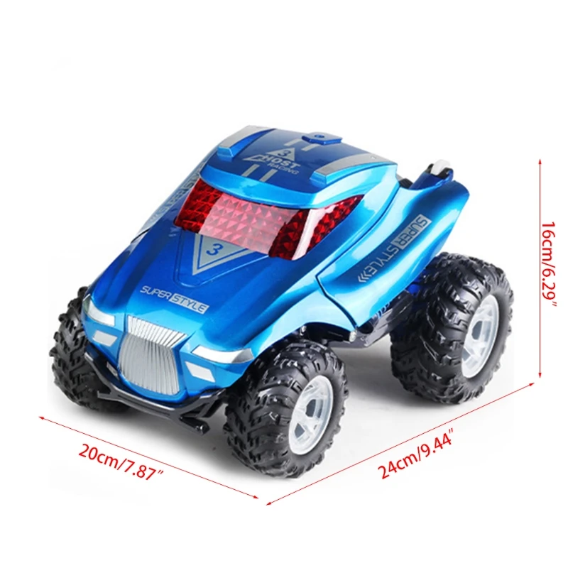 

Electric remote control stunt car 1:16 six-way stunt dancing door opener four-wheel drive rolling off-road stunt car toy