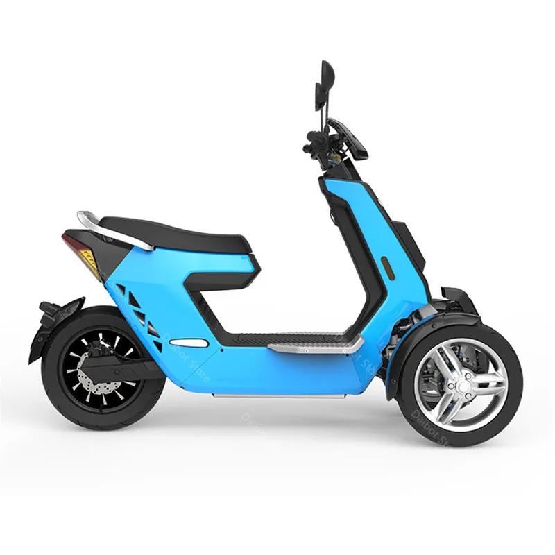 Мощный электрический велосипед трехколесный 2000 Вт 72 в портативный мобильный