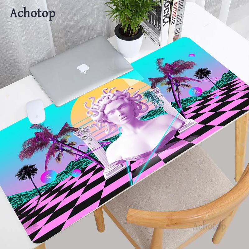 

Large Gaming Accessories Mouse Pad Big Extended Computer Mat Game Mousepad Gamer Office Desk Mat Keyboard Pad Medusa Mause Pad