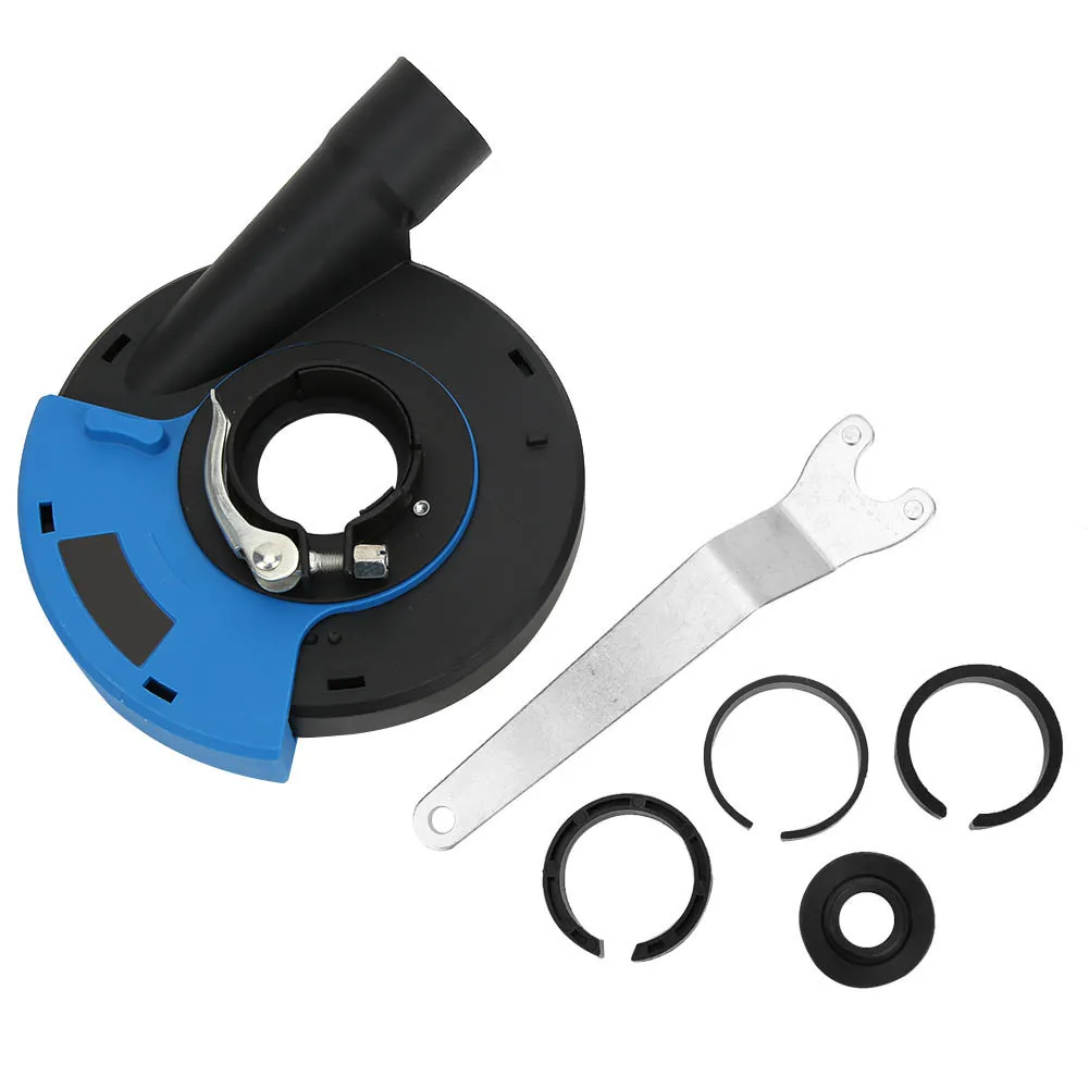 

5in Dust Shroud Blue Black PC Plastic Metal Grinding Protective Cover Angle Grinders Accessorie