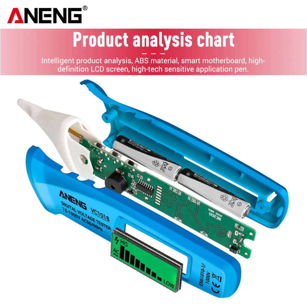 

1pc Non-contact Tester Alarm Electric Pencil Electrician Pen Tester Pencil
