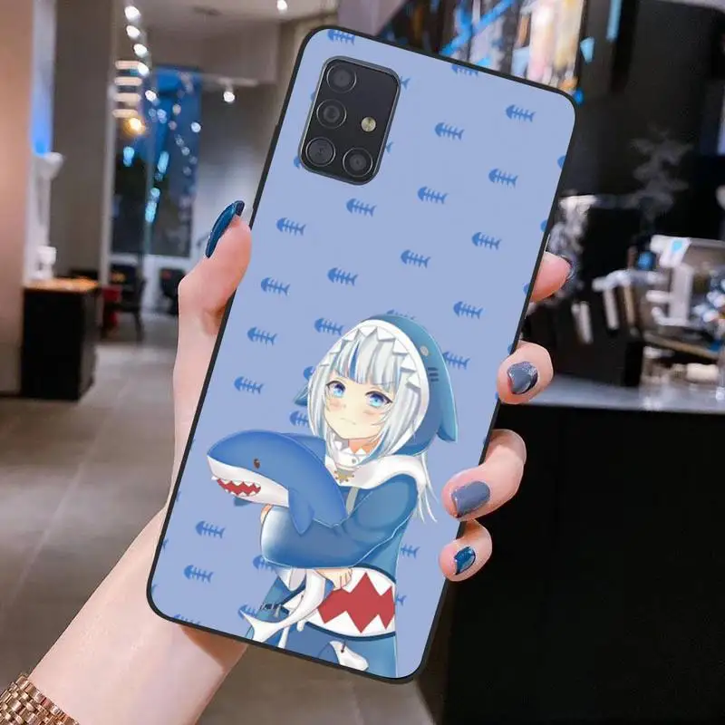 Чехол для телефона Hololive Gura Gawr Shark Girl для Samsung Galaxy S20 FE Plus Ultra S6 S7 Edge S8 S9 S10 5G Lite 2020.