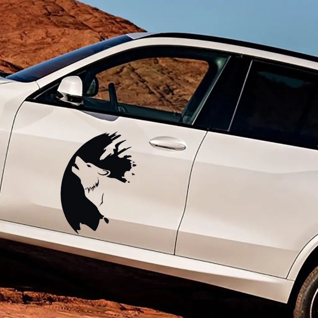 CARPRIE Cool Wolf Head 3D наклейка модная Автомобильная свирепая авто украшение для бака Pad