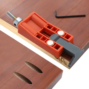 Кондуктор для сверления, карманная система с магнитом, 9,5 мм, для работ по дереву