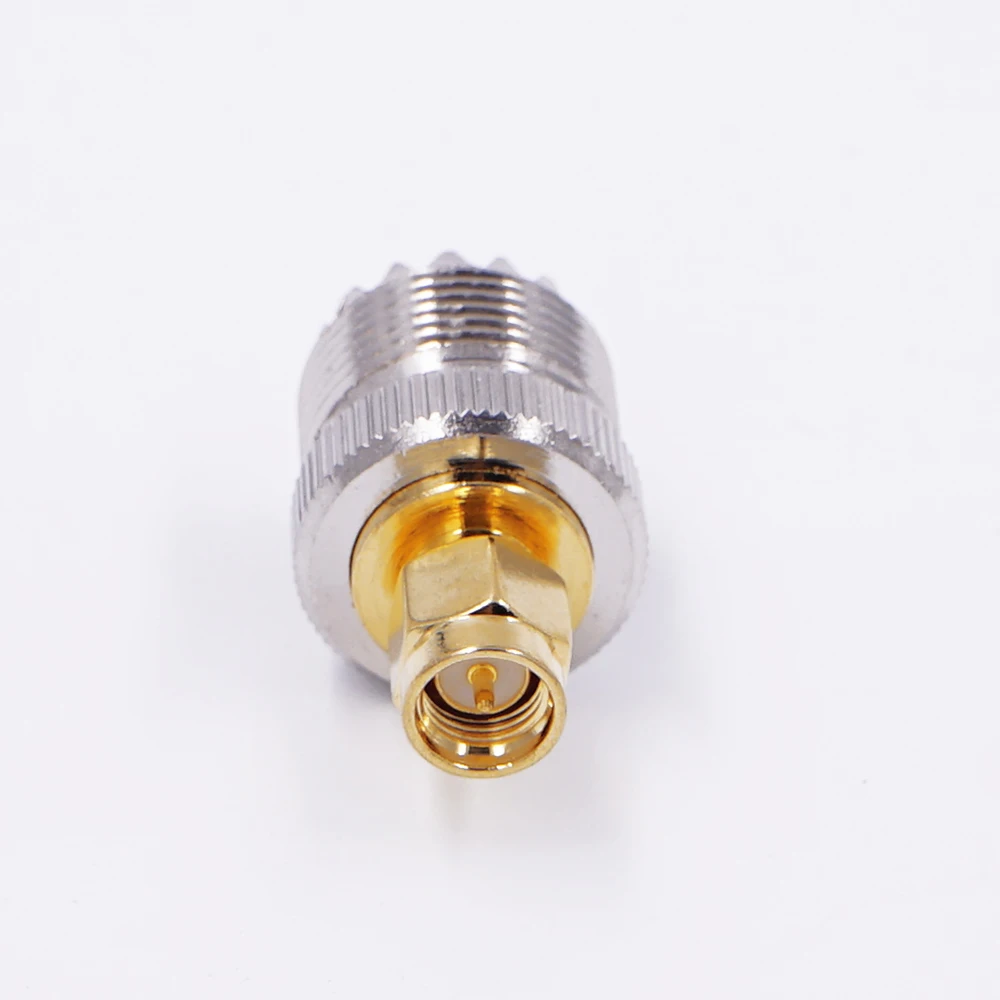 2 шт. UHF Женский SMA Мужской PL-259 SO-239 разъем РЧ коаксиального адаптера pl259 конвертер |