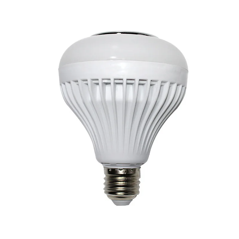 Smart E27 12W Ampoule LED Bulb RGB Light Wireless Bluetooth Audio Speaker Music Playing Dimmable Lamp with APP Remote Control | Лампы и
