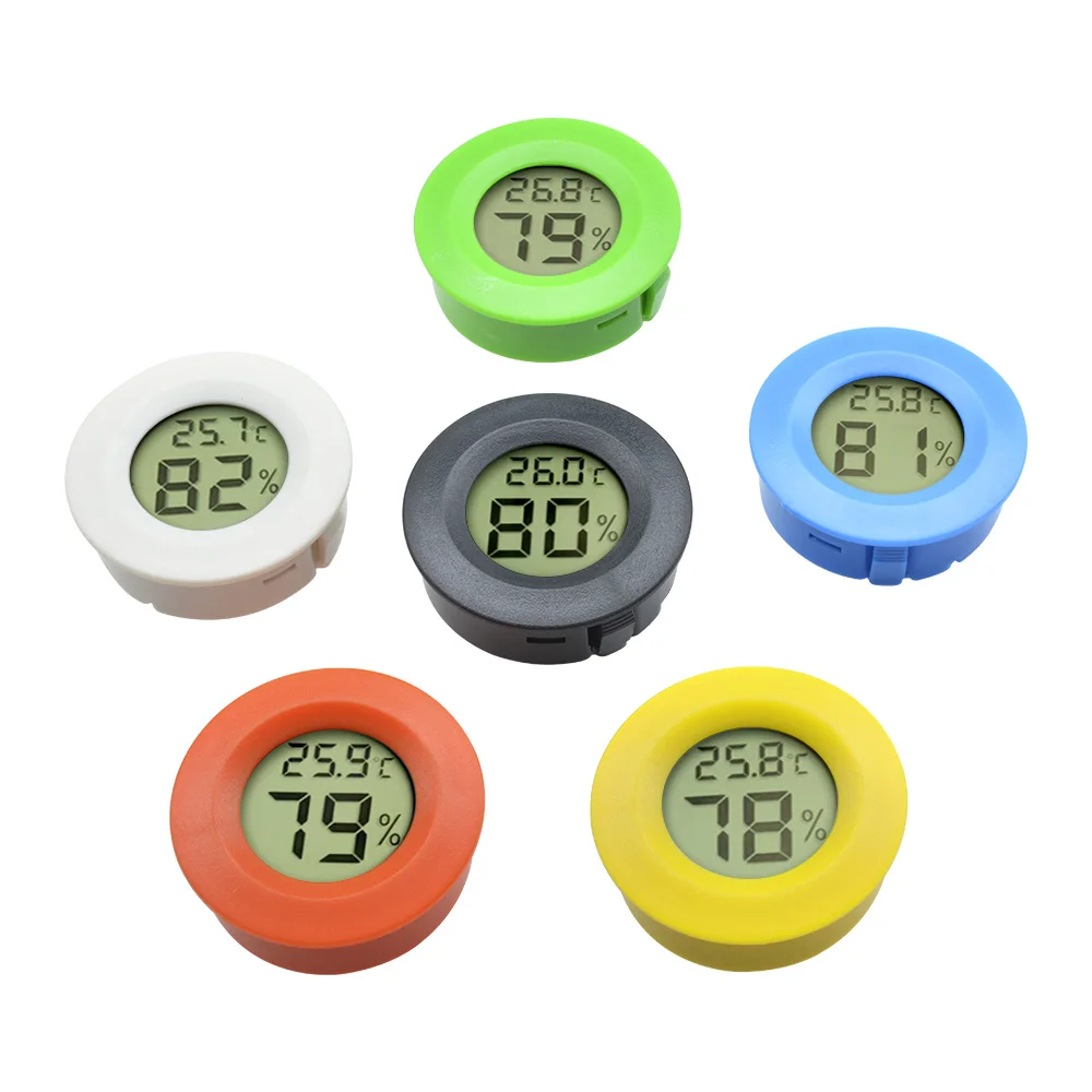 

Mini LCD Digital Thermometer Hygrometer Fridge Freezer Tester Temperature Humidity Meter Detector Thermograph For Pet Auto Car