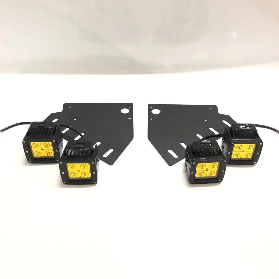 Подходят для FORD F150 SVT Raptor Светодиодные желтые Противотуманные фары Ford