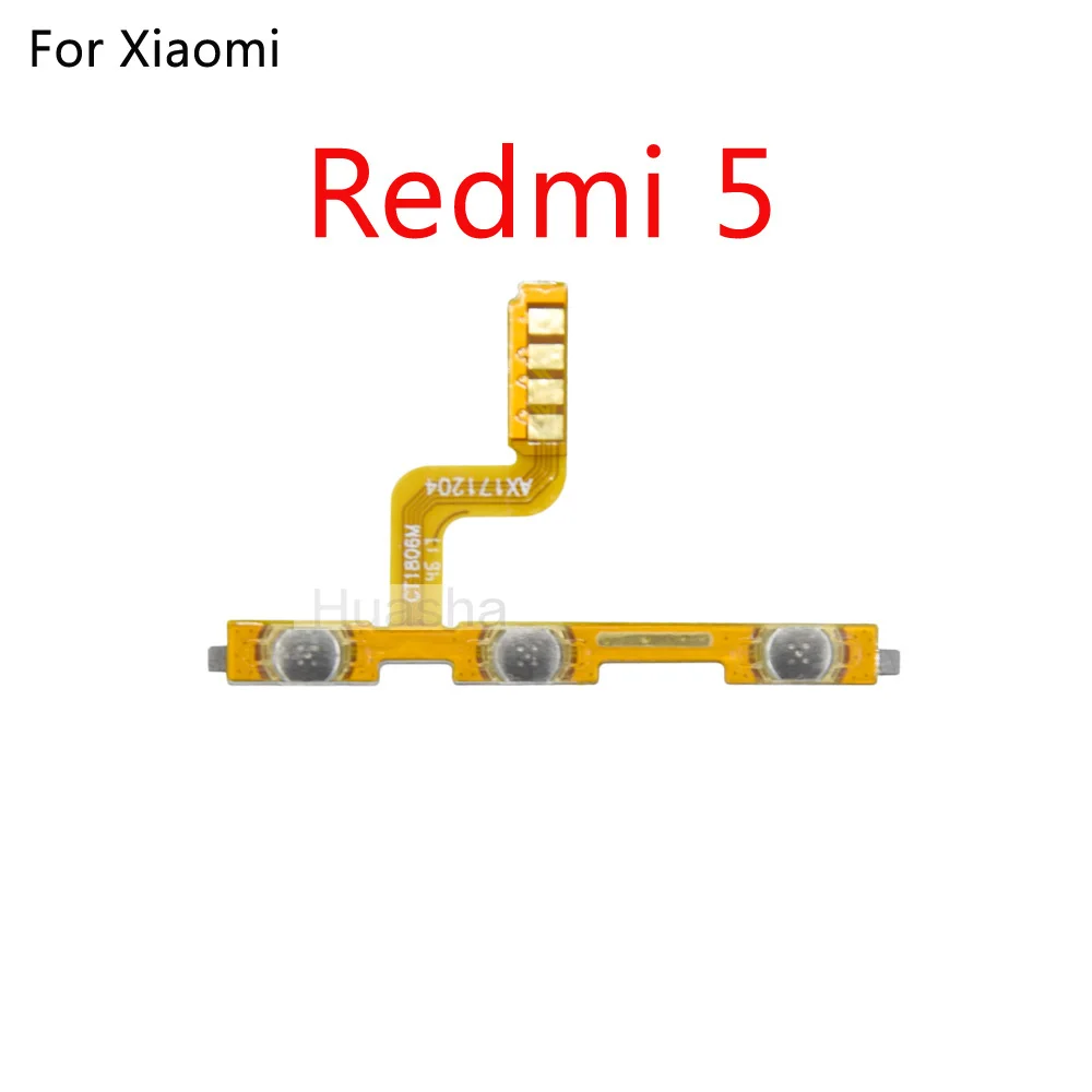 Кнопка включения и выключения питания гибкий кабель для Xiaomi Redmi 3 3S 4A Note 2 4 5 Plus Pro 4X