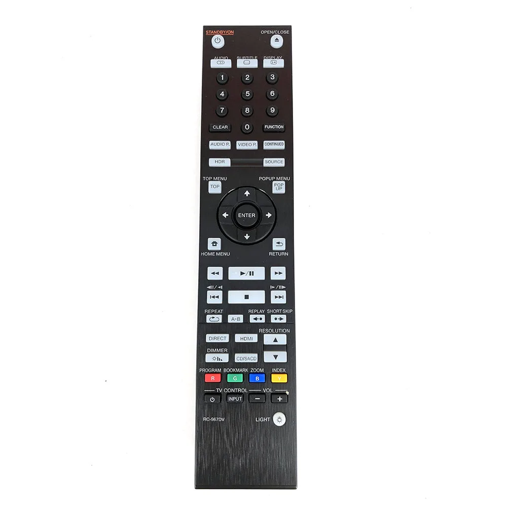 

Новый оригинальный RC-967DV для Pioneer Ultra HD Blu-Ray дисковый пульт дистанционного управления UDP-LX500 Fernbedienung