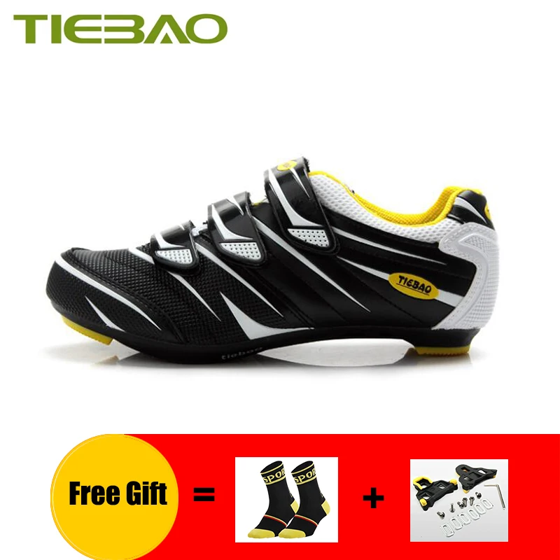 TIEBAO men women road bike shoes sapatilha ciclismo cycling sneakers breathable self-locking cleats outdoor cycling shoes
