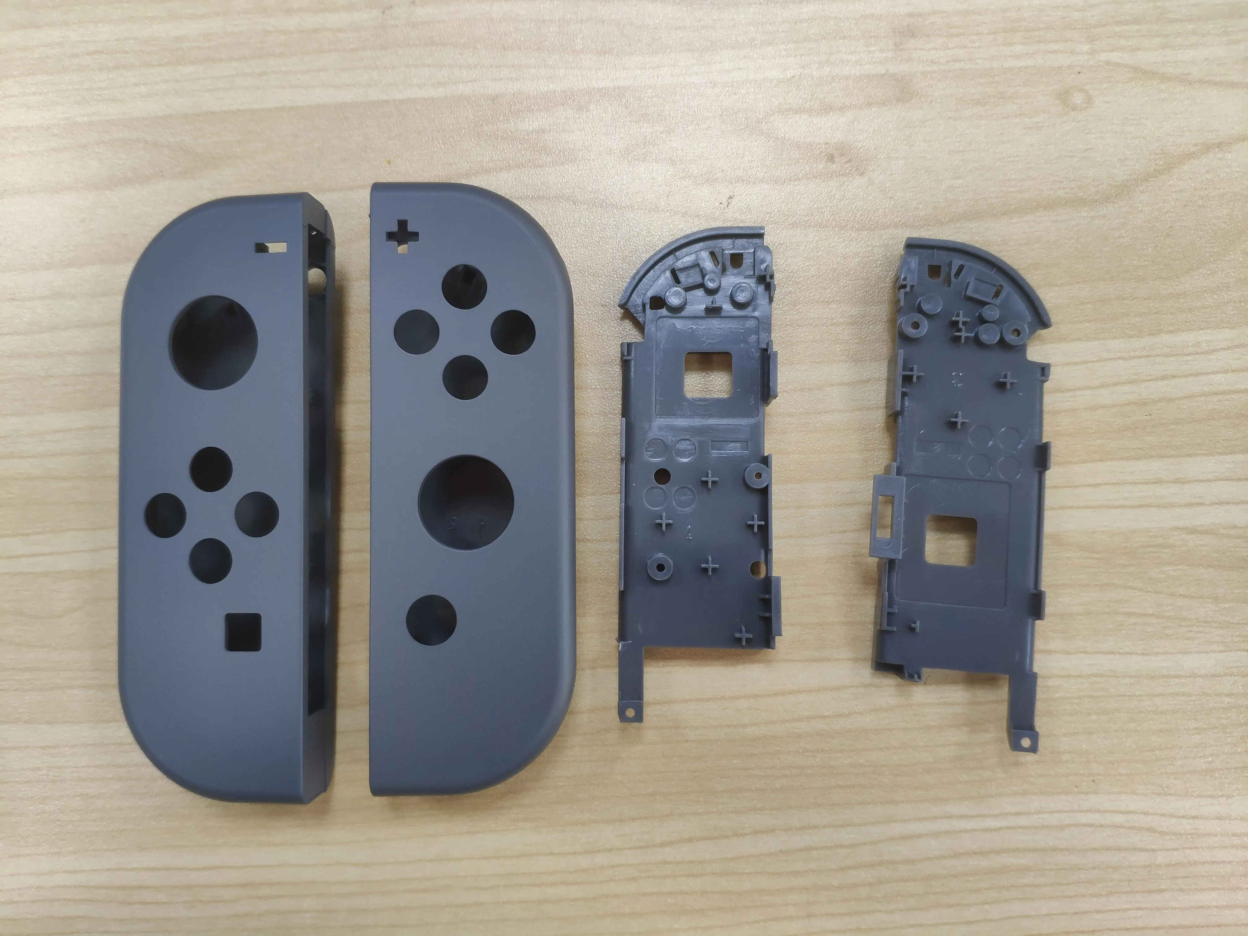 5 комплектов Сменный Чехол для джойстика с левой и правой стороны красный/серый