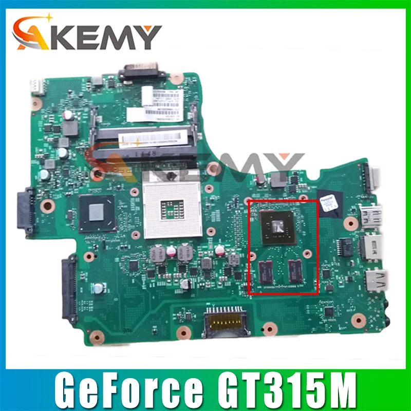 

Материнская плата SPS V000225180 для ноутбука toshiba satellite C665, материнская плата Intel HM65 GeForce GT315M