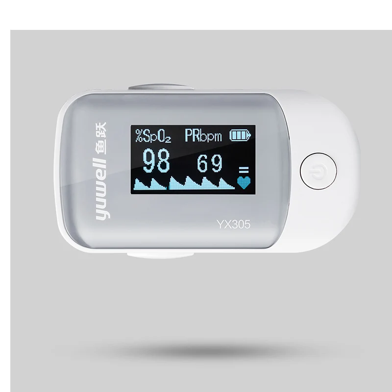 Oiginal xiaomi Yuwell YX305 YX303 Digital Fingertip Pulse Oximeter OLED screen Care for health High-speed sensor Auto power off |