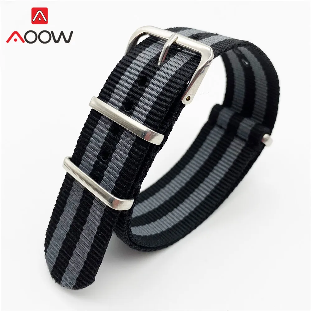 Ремешок ZULU для наручных часов нейлоновый сменный браслет мужчин и женщин
